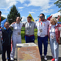 Олимпийцы в Горно-Алтайске: зарядка с чемпионами, закладка "капсулы времени" и посадка аллеи