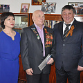 Мэр города Юрий Нечаев поздравил фронтовиков с Великой Победой