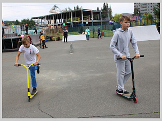 В Горно-Алтайске открыт скейт-парк