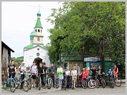 30 июня состоялся Троицкий велопробег, посвященный прошедшему празднику Святой Троицы