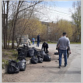 Сотрудники Администрации города приняли участие в Марафоне чистоты и благоустройства