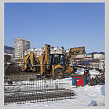 В Горно-Алтайске продолжается строительство двух крупных социальных объектов