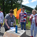 Олимпийцы в Горно-Алтайске: зарядка с чемпионами, закладка "капсулы времени" и посадка аллеи