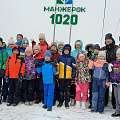 На ГЛК «Манжерок» прошла тренировка юных горнолыжников  из Горно-Алтайска