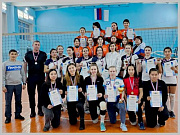 Завершились соревнования по волейболу среди учебных заведений Горно-Алтайска