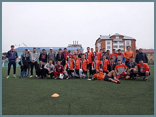 Спартакиада учебных заведений города по футболу среди юношей состоялась в Горно-Алтайске