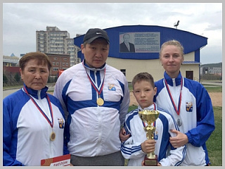 Семья Кичинековых из Горно-Алтайска - победитель регионального этапа фестиваля ГТО