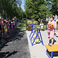 В Горно-Алтайске открыли площадки с уличными тренажерами
