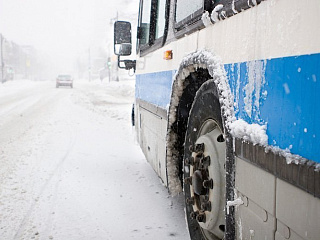 Из-за снегопада возможны перебои в работе общественного транспорта