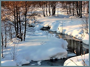 В Горно-Алтайске ожидается интенсивное снеготаяние и подъемы уровней воды на малых реках